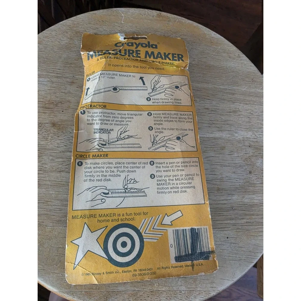 Still In Package Crayola Measure Maker #3506 Binney & Smith 1985 Vintage